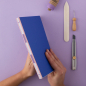 Preview: DIY kit Bookbinding royal blue | GARN&MEHR