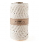 Preview: GARN & MEHR | macrame cotton Cord, cotton twine natural-white