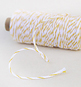 Preview: bakers twine, yellow-white