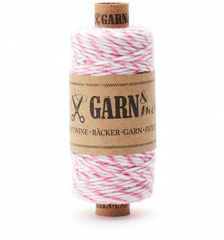 bakers twine pink-white
