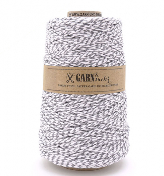 Yarn cone, grey-white