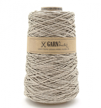 Yarn cone, linen natural