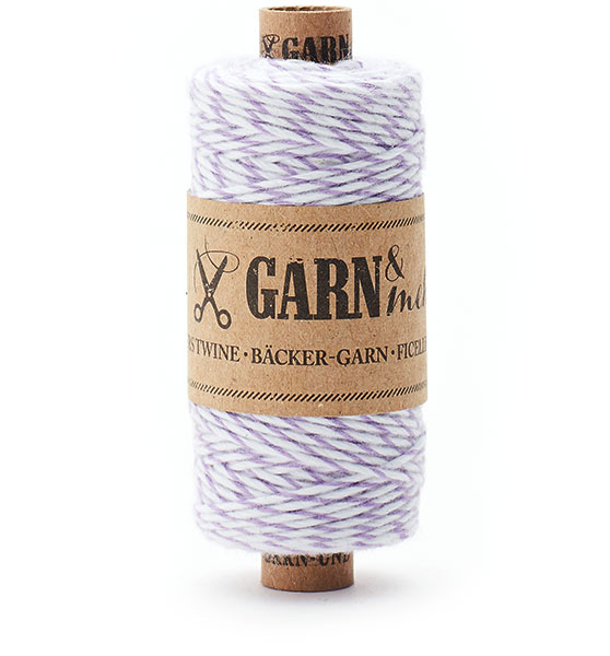 bakers twine violet-pastel-white